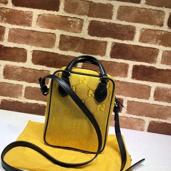 First bag ru GUCCI Grid The Off shoulder bag 0813